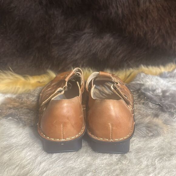 Brown Leather Sandals by Alegria 42 (5225C) - Picture 3 of 5